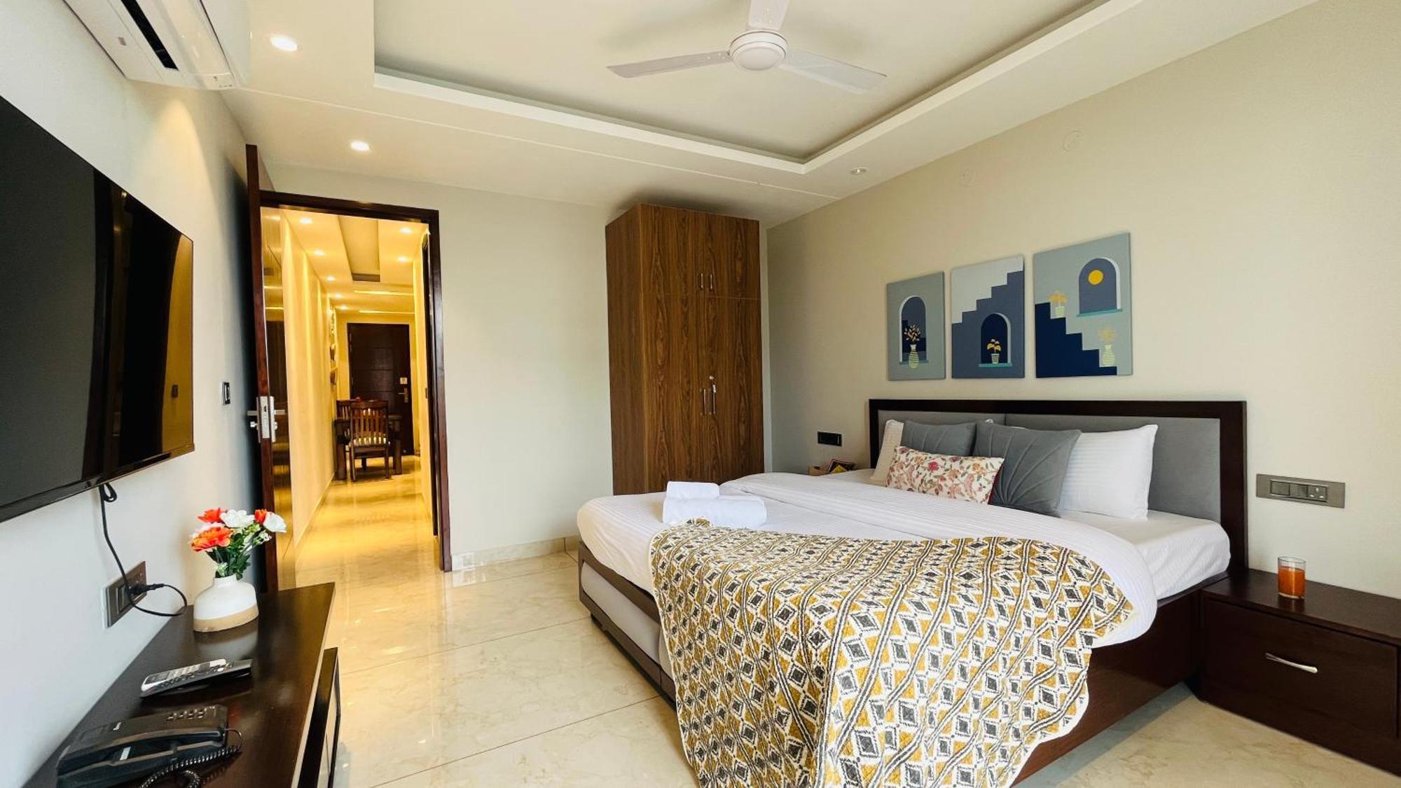 Zen Suites Gurgaon - Luxe Stays Collection Kültér fotó
